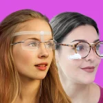 عینک زدن بعد از عمل بینی